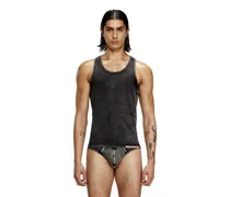 Tanktop mit Denim-Effekt - Oberteile - Herren - Schwarz