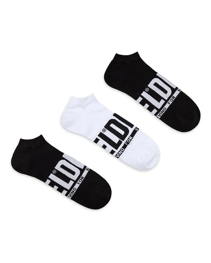 Diesel Logo-Söckchen im Dreierpack - Socken - Herren - Bunt Bunt