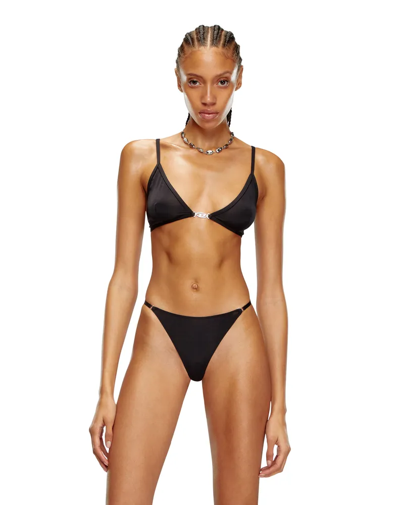Diesel Triangle-BH mit Oval D-Plakette - BHs - Damen - Schwarz Schwarz