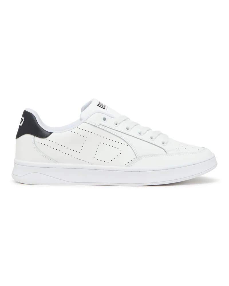Diesel S-Dakota-Sneakers aus Leder mit perforiertem Logo - Sneakers - Herren - Bunt Bunt