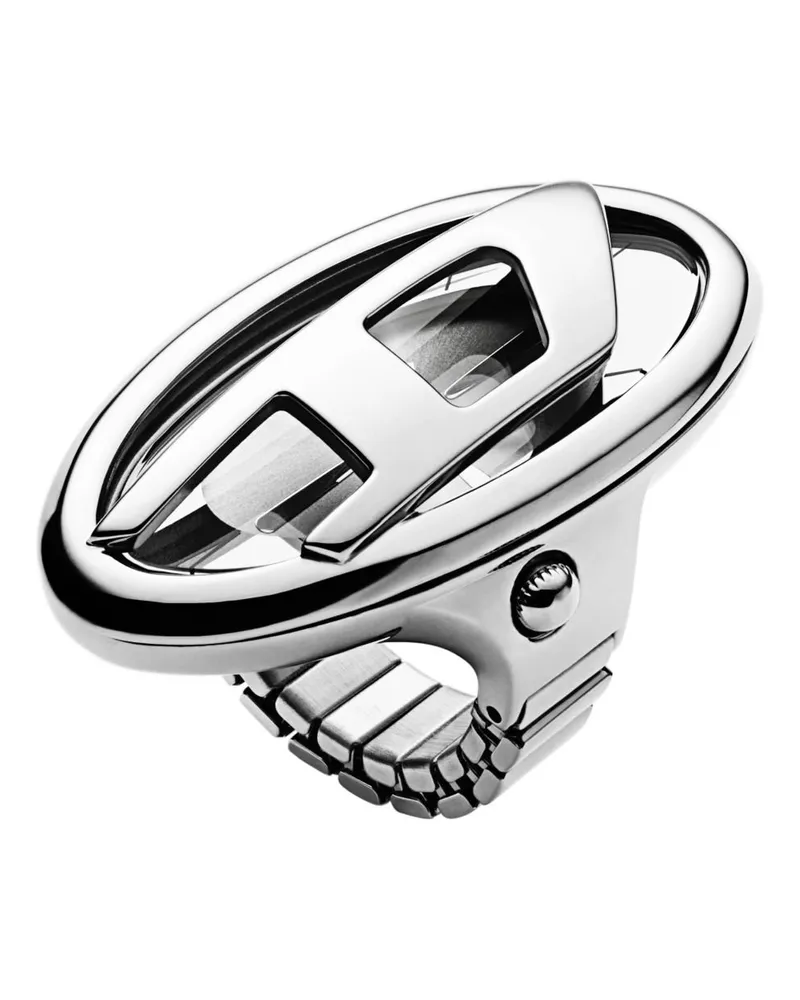 Diesel D-Era Edelstahl Ringuhr - Uhren - Damen - Silber Silber