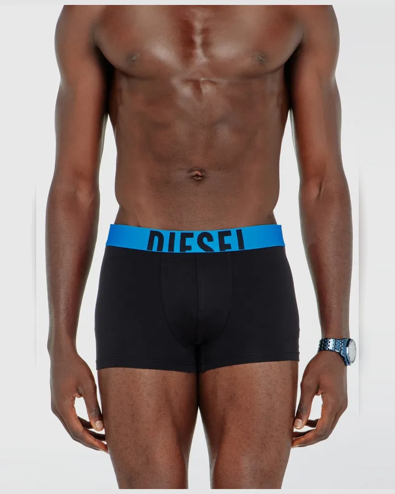 Diesel Retropants im Dreierpack aus Baumwollstretch - Boxershorts - Herren - Schwarz Schwarz