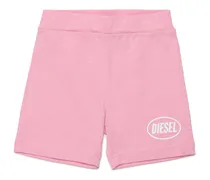 Baumwollshorts mit Logoprint - Kurze Hosen - Unisex - Rosa