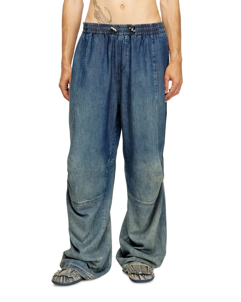 Diesel Relaxed Jeans - D-Pari - Jeans - Herren - Blau Blau
