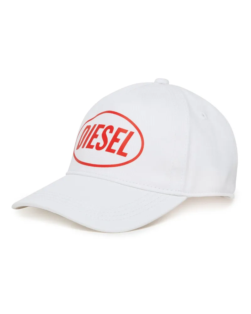 Diesel Basecap mit Diesel-Logo - Weitere Accessoires - Unisex - Weiss Weiss