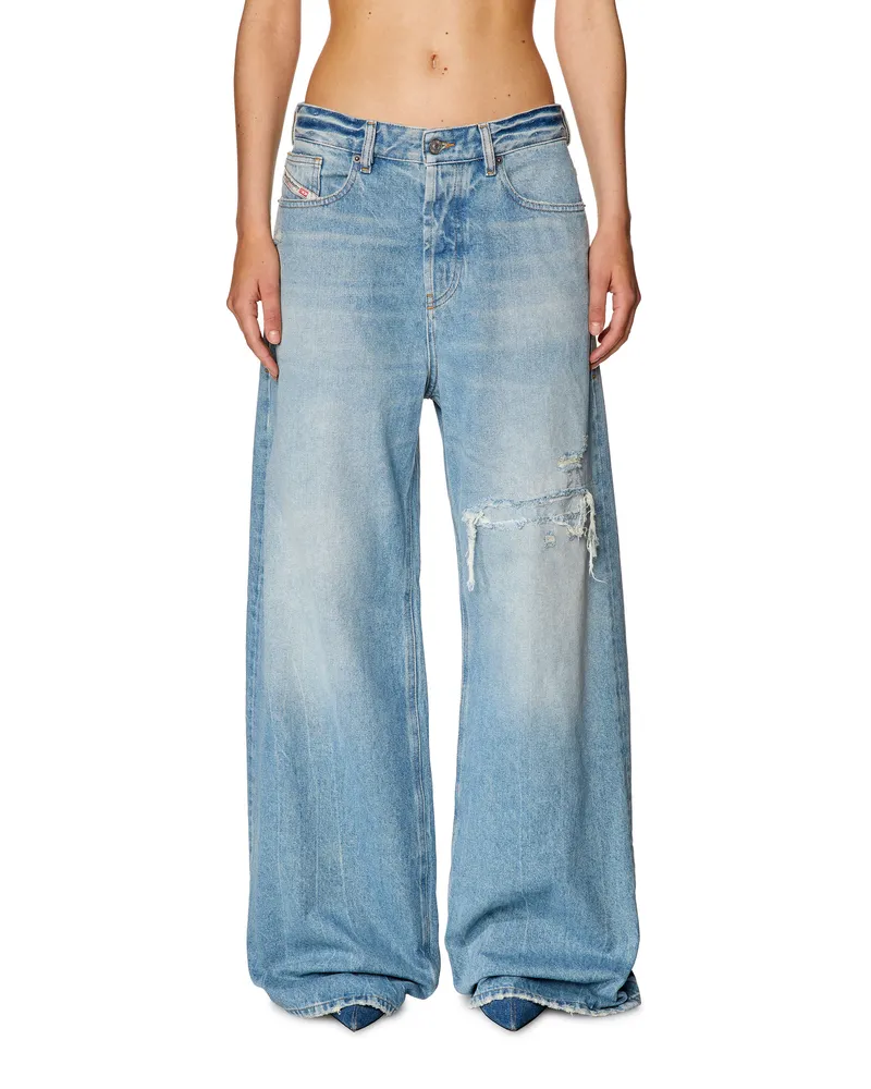 Diesel Relaxed Jeans - 1996 D-Sire - Jeans - Damen - Blau Blau