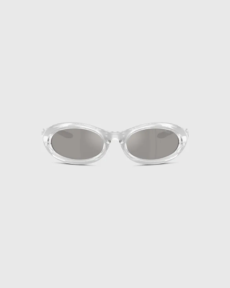 Diesel Ovale Sonnenbrille - Sonnenbrille - Unisex - Grau Grau