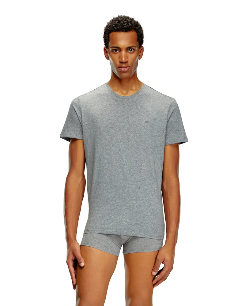 Diesel T-Shirts mit Rundhalsausschnitt im Dreierpack - Oberteile - Herren - Bunt Bunt