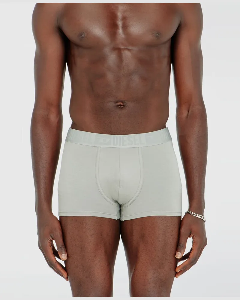 Diesel Boxershorts aus Baumwollstretch mit tonalem Bund im Dreierpack - Boxershorts - Herren - Grau Grau