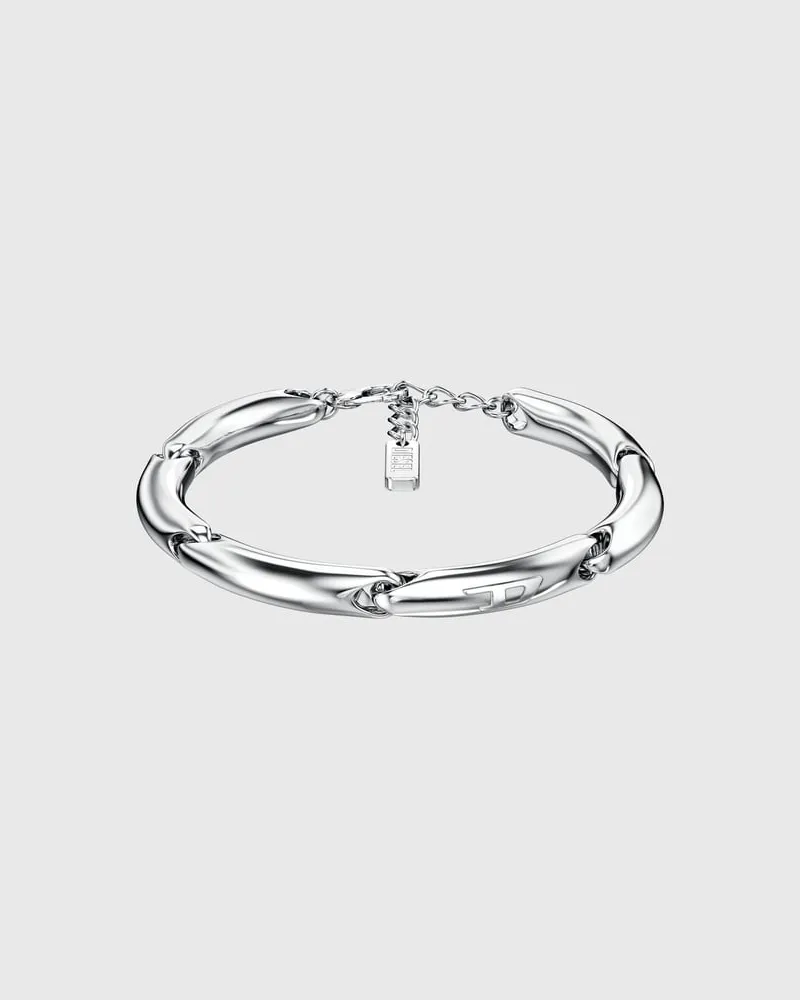 Diesel Armband aus Edelstahl - Armbänder - Unisex - Silber Silber