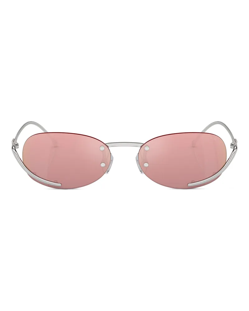 Diesel Ovaler Modell Brille - Sonnenbrille - Unisex - Rosa Rosa
