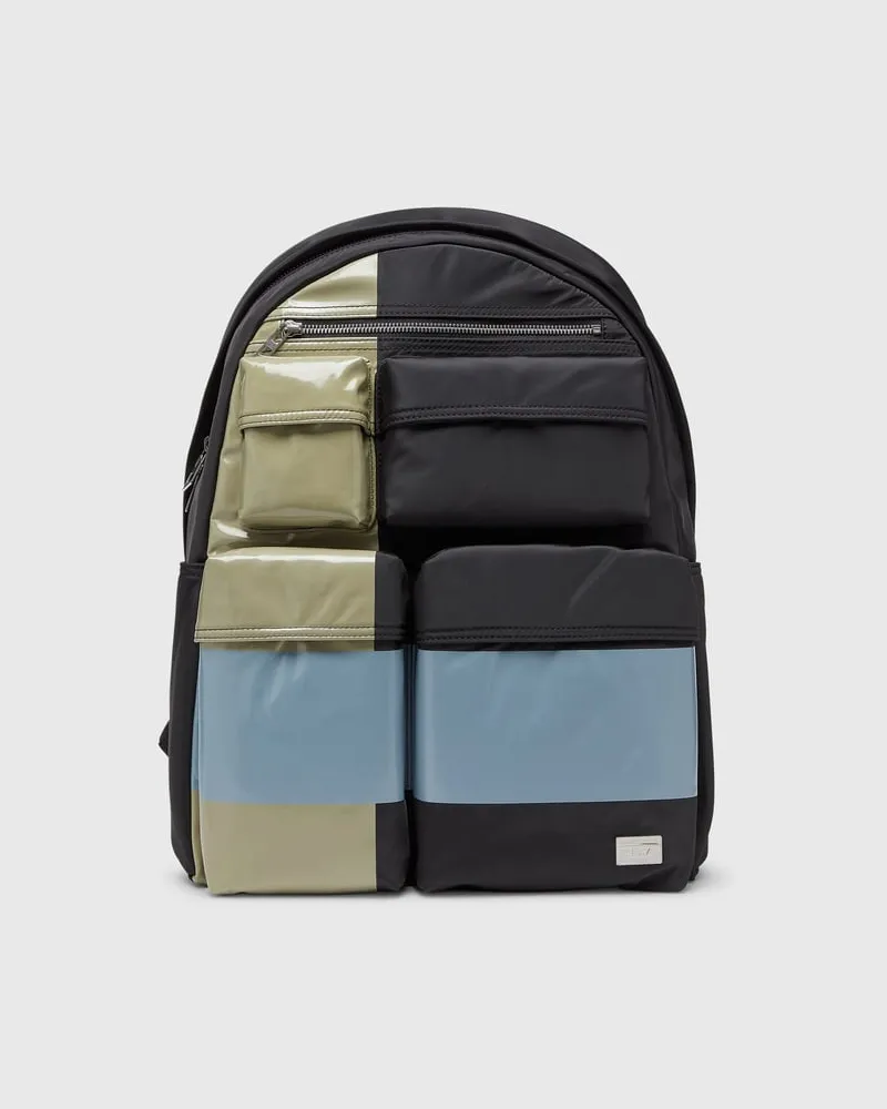Diesel Multi-Pkts - Color-block Rucksack mit mehreren Taschen - Rucksäcke - Unisex - Bunt 