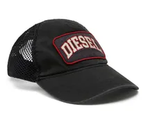 Basecap mit Fischnetz-Mesh - Hüte - Herren - Schwarz