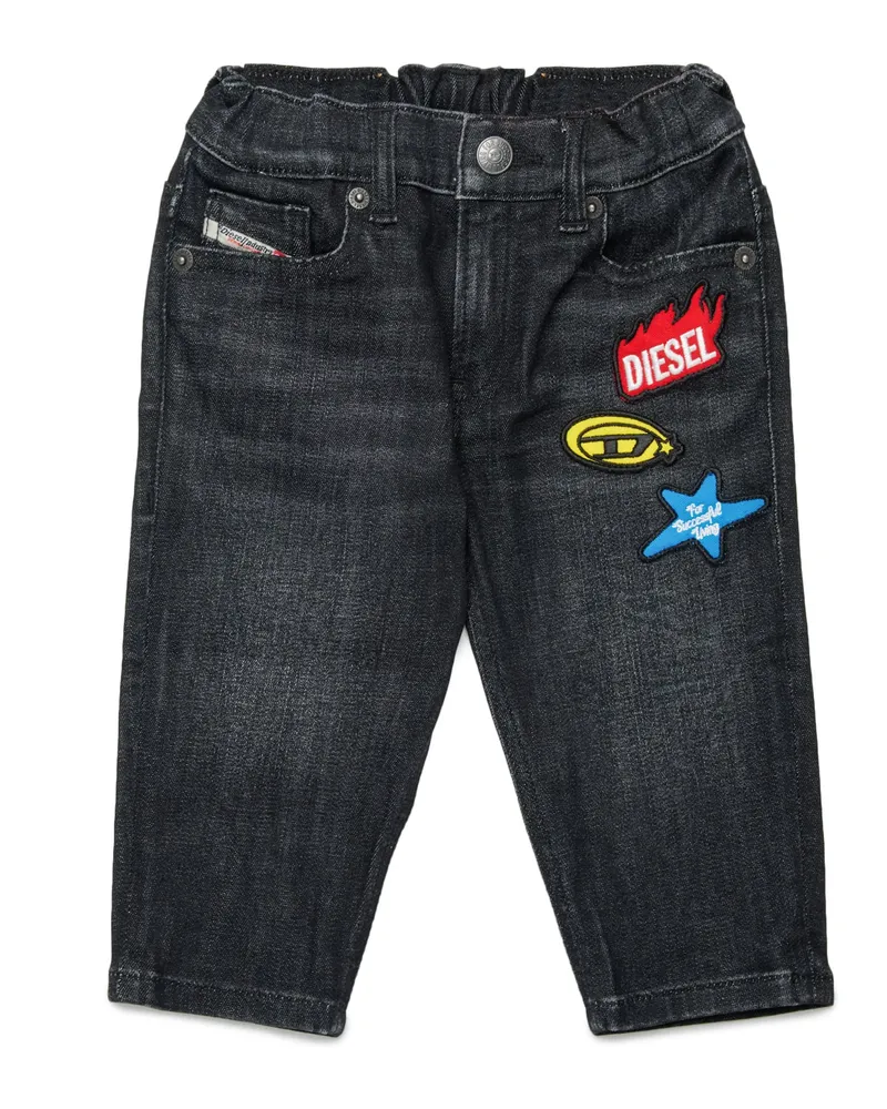 Diesel Regular Jeans-D-Gale Schwarz