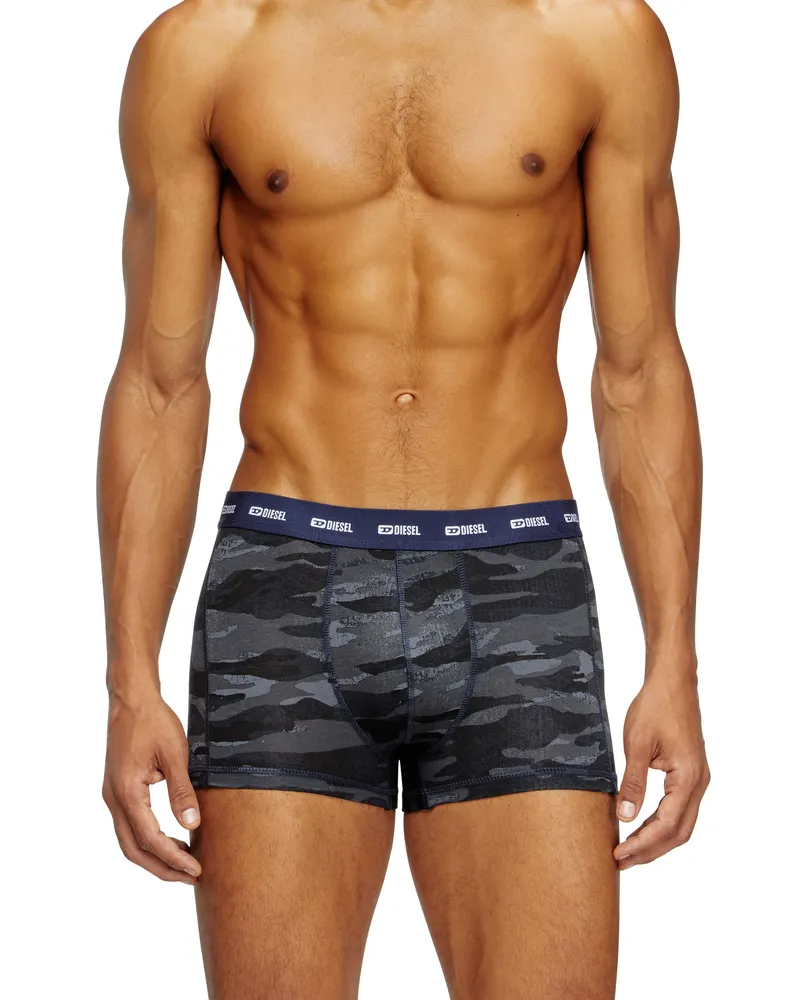 Diesel Einfarbige und Camouflage Retropants im Dreierpack - Boxershorts - Herren - Bunt Bunt