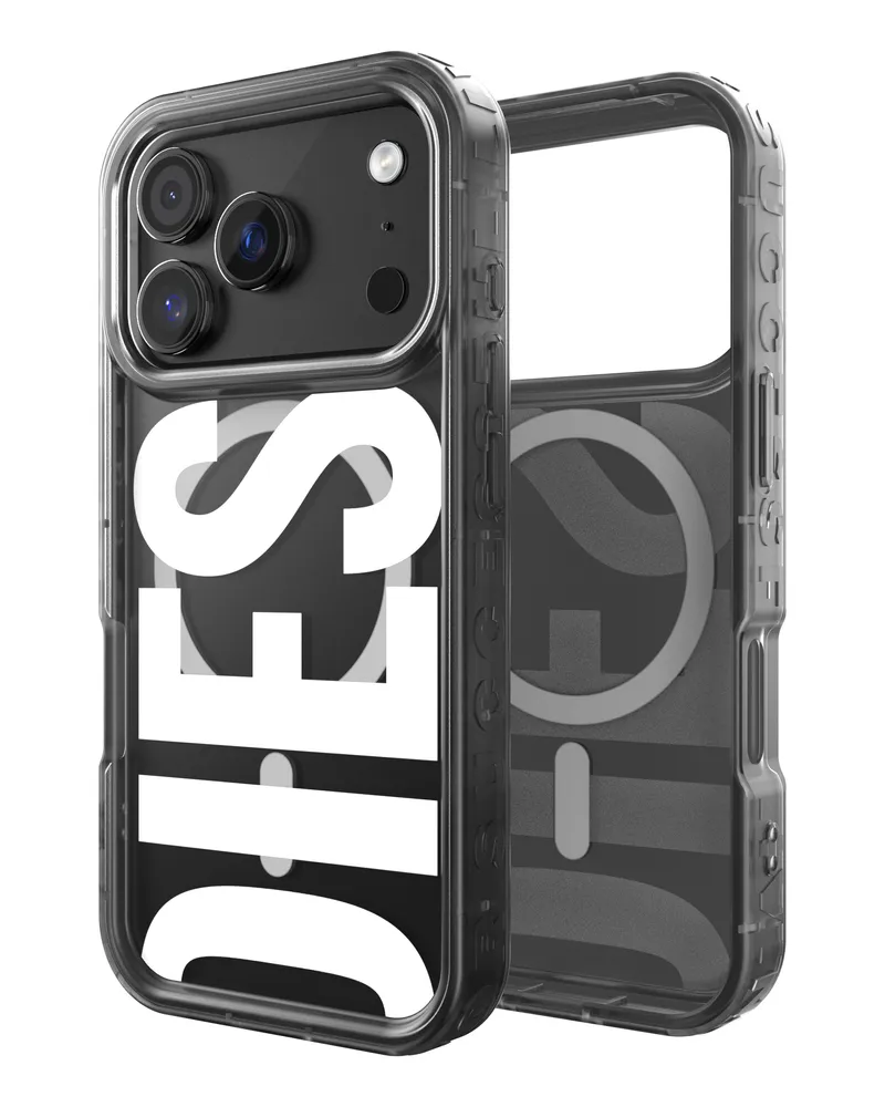 Diesel Biscotto Bumper Case mit Magsafe für iPhone 17 Pro - Schutzhüllen - Unisex - Schwarz Schwarz