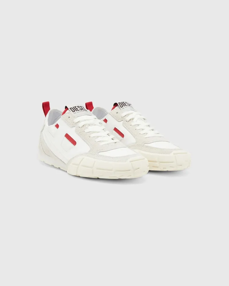 Diesel S-Pagodha-Sneakers aus Leder, Wildleder und Ripstop - Sneakers - Herren - Bunt Bunt