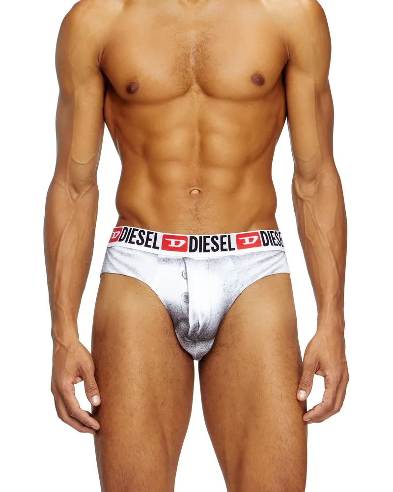 Diesel Slips mit Grafik-Print - Slips - Herren - Weiss Weiss