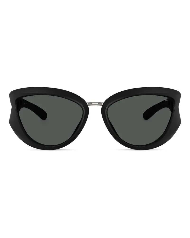 Diesel Cateye-Sonnenbrillen - Sonnenbrille - Unisex - Schwarz Schwarz
