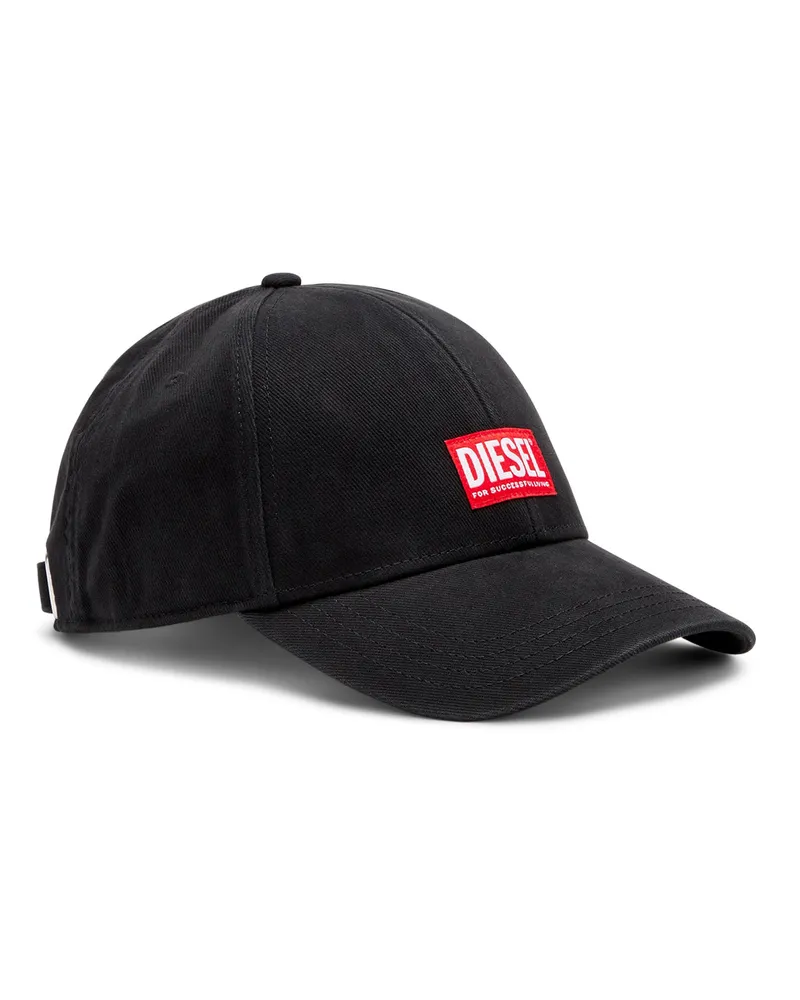 Diesel Basecap mit Logo-Patch - Hüte - Herren - Schwarz Schwarz