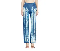 Slim Jeans High Waist D-LYSAR,, Reißverschluss