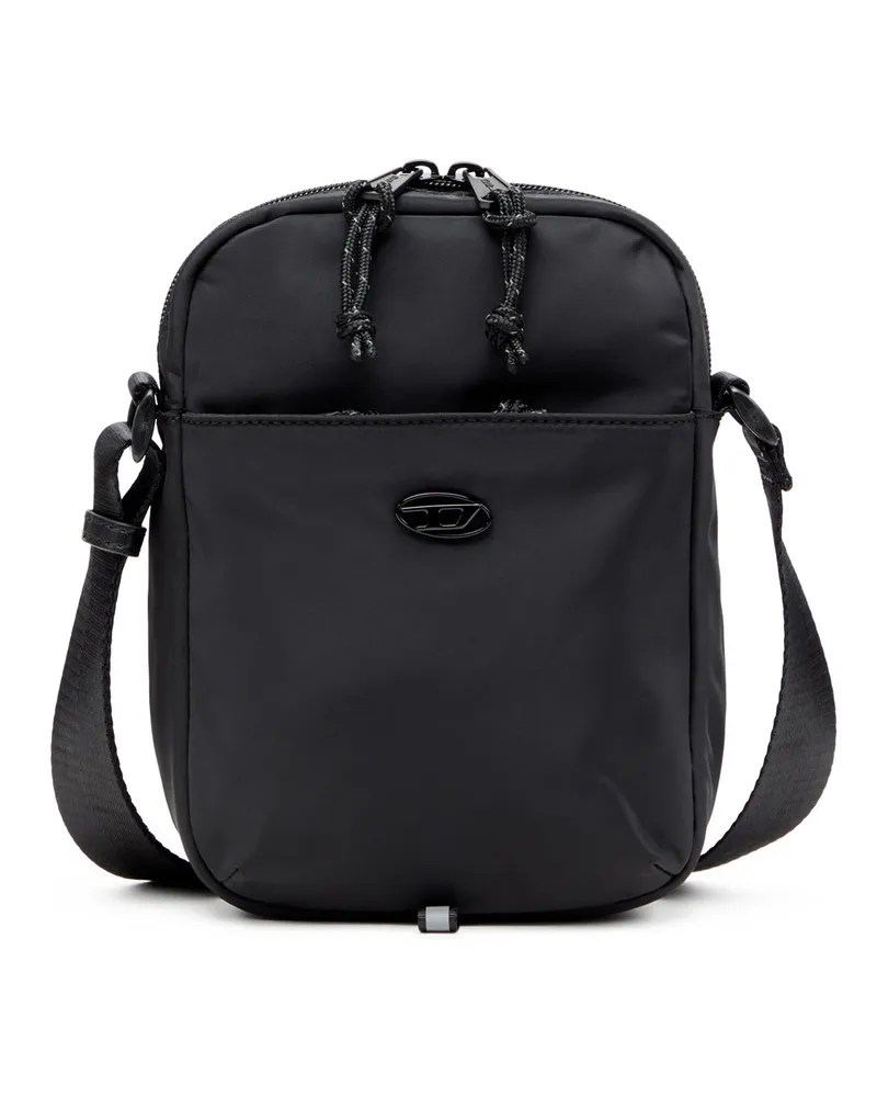 Diesel D-Pack-Crossbody-Tasche aus technischem Stoff - Schultertaschen - Herren - Schwarz Schwarz