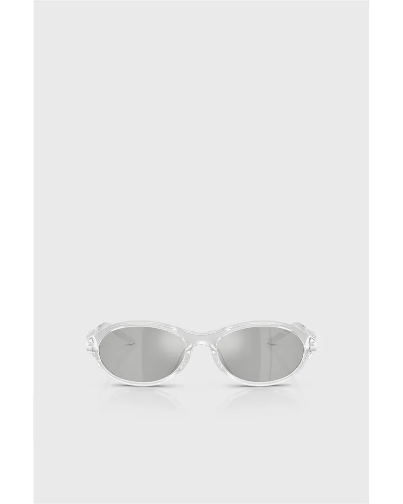 Diesel Ovale Sonnenbrille - Sonnenbrille - Unisex - Silber Silber