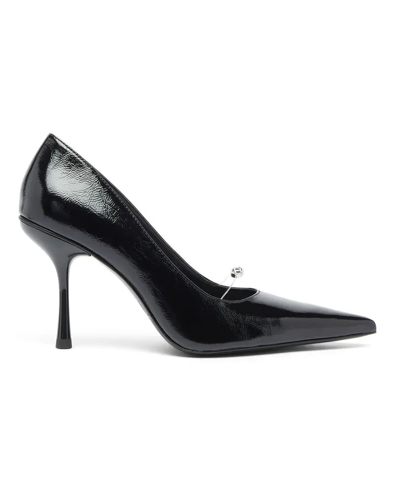 Diesel D-Ten & Half - Pumps aus Naplakleder - Pumps - Damen - Schwarz Schwarz