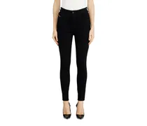 Skinny Jeans High Waist 1984 Slandy-High, Schwarz/Dunkelgrau, Reißverschluss