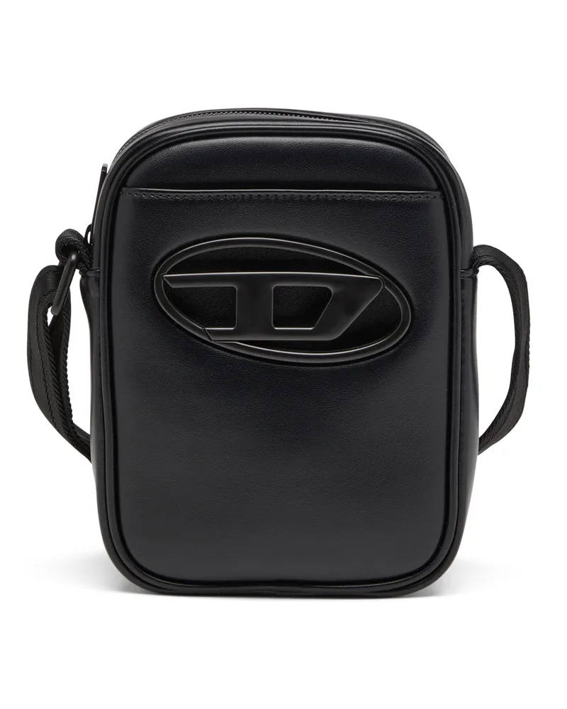 Diesel Holi-D-Crossbody-Tasche aus PU und Neopren - Schultertaschen - Herren - Schwarz Schwarz