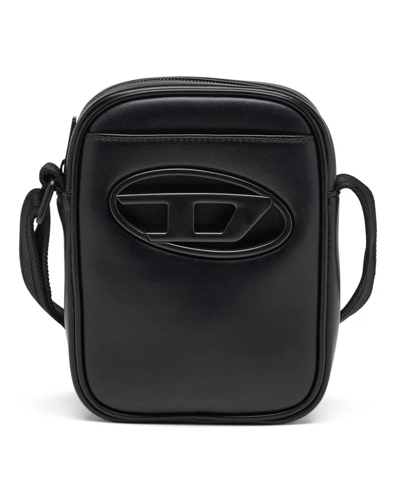 Diesel Holi-D-Crossbody-Tasche aus PU und Neopren - Schultertaschen - Herren - Schwarz Schwarz