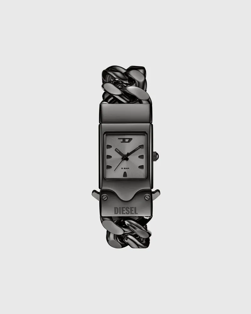 Diesel Closer Armbanduhr Edelstahl in Gunmetal-Optik - Uhren - Unisex - Grau Grau