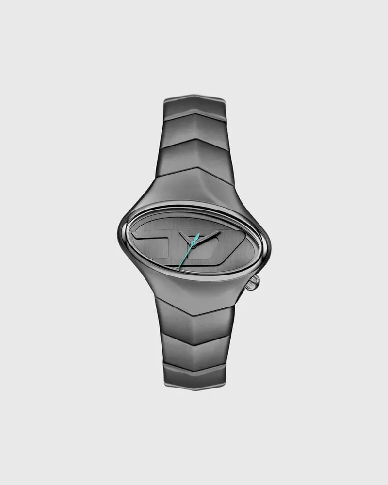 Diesel D-Rush Armbanduhr aus Edelstahl in Gunmetal - Uhren - Herren - Grau Grau