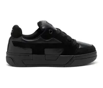 D-Ollie-Monochrome Sneaker aus Wildleder und Leder - Sneakers - Herren - Schwarz