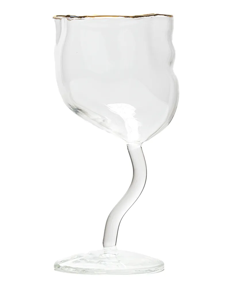 Diesel Kelch aus Glas - Gläser - Unisex - Weiss Weiss