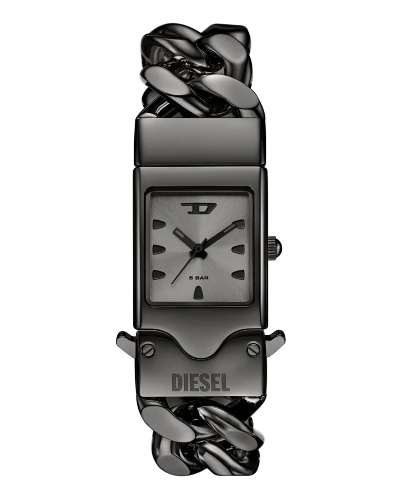 Diesel Closer Armbanduhr Edelstahl in Gunmetal-Optik - Uhren - Unisex - Grau Grau