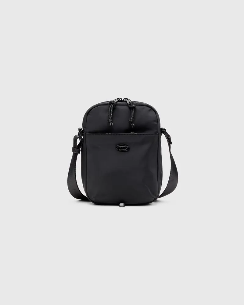 Diesel D-Pack-Crossbody-Tasche aus technischem Stoff - Schultertaschen - Herren - Schwarz Schwarz