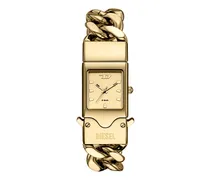 Closer Drei aus goldfarbenem Edelstahl - Uhren - Herren - Gold