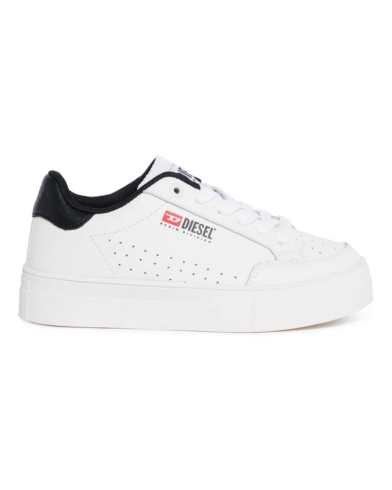 Diesel Sneakers aus perforiertem Leder - Schuhe - Unisex - Bunt Bunt