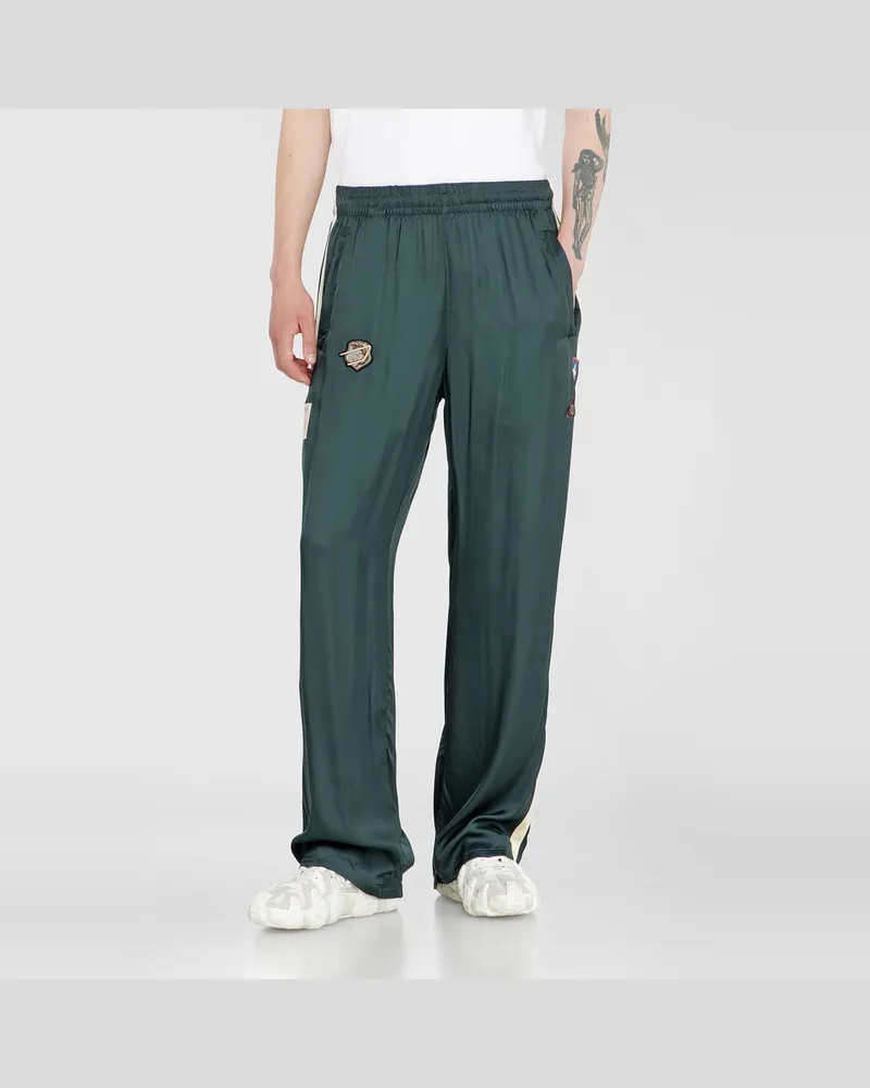 Diesel Satinhose mit patches - Hosen - Herren - Grün Grün