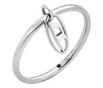 Charm-Ring aus Edelstahl - Ringe - Unisex - Silber