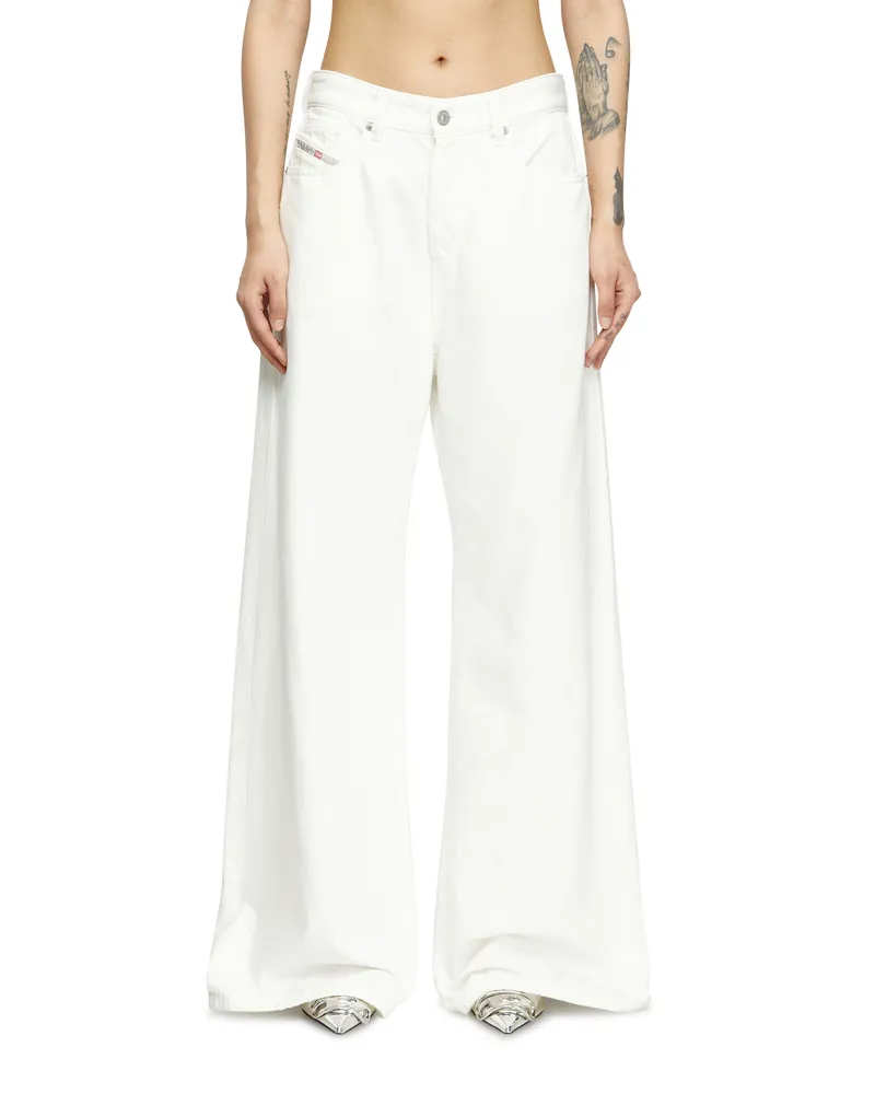 Diesel Relaxed Jeans - 1996 D-Sire - Jeans - Damen - Weiss Weiss