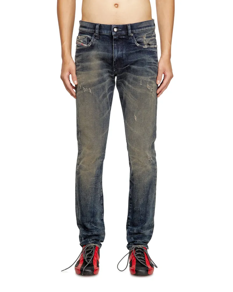 Diesel Slim Jeans - 2019 D-Strukt - Jeans - Herren - Blau Blau