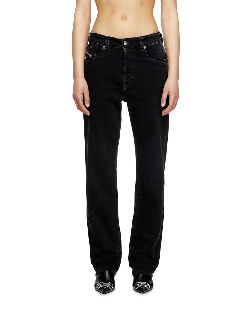 Diesel Regular Jeans - 1988 D-Ark - Jeans - Damen - Schwarz Schwarz