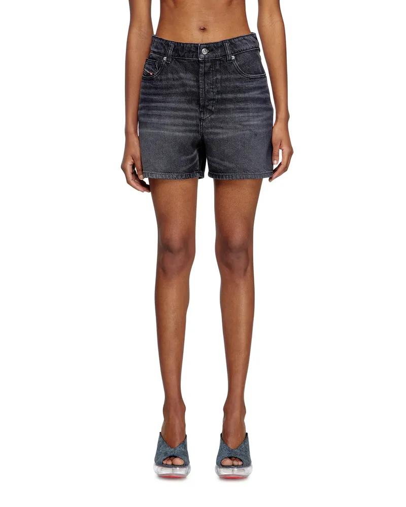 Diesel Shorts aus Denim - Kurze Hosen - Damen - Schwarz Schwarz