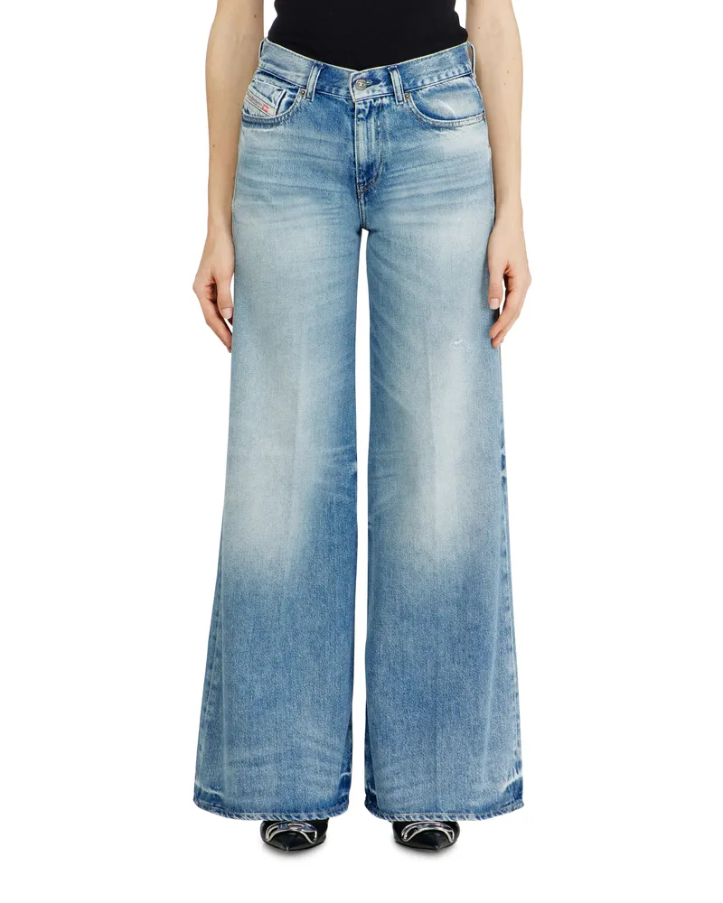 Diesel Flare Jeans Regular Waist 1978 D-Akemi - Jeans - Damen - Blau Blau