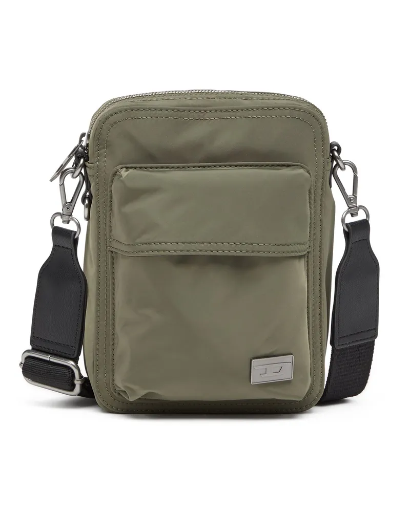 Diesel Multi-Pkts-Crossbody-Utility-Tasche - Schultertaschen - Unisex - Grün Grün