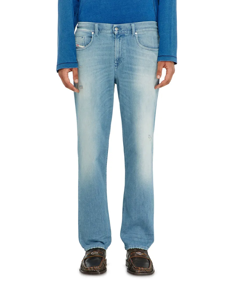 Diesel Regular Regular Waist 2090 D-Veekley Joggjeans, Hellblau, Reißverschluss Blau