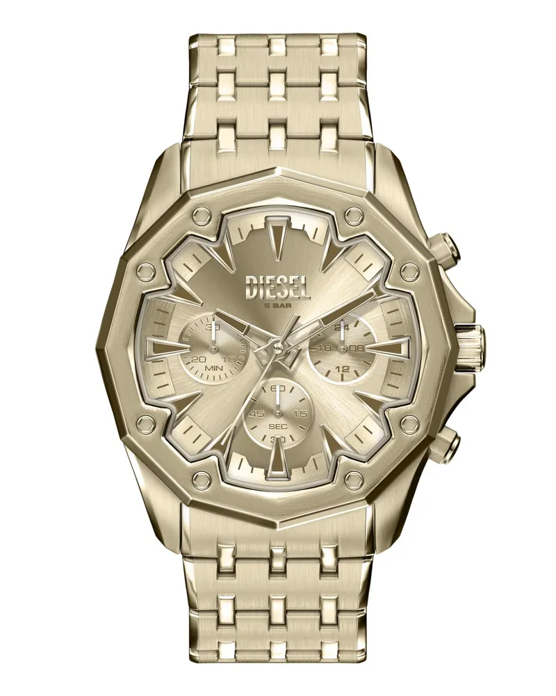 Diesel Stinger Uhr aus goldfarbenem Edelstahl - Uhren - Herren - Gold Gold