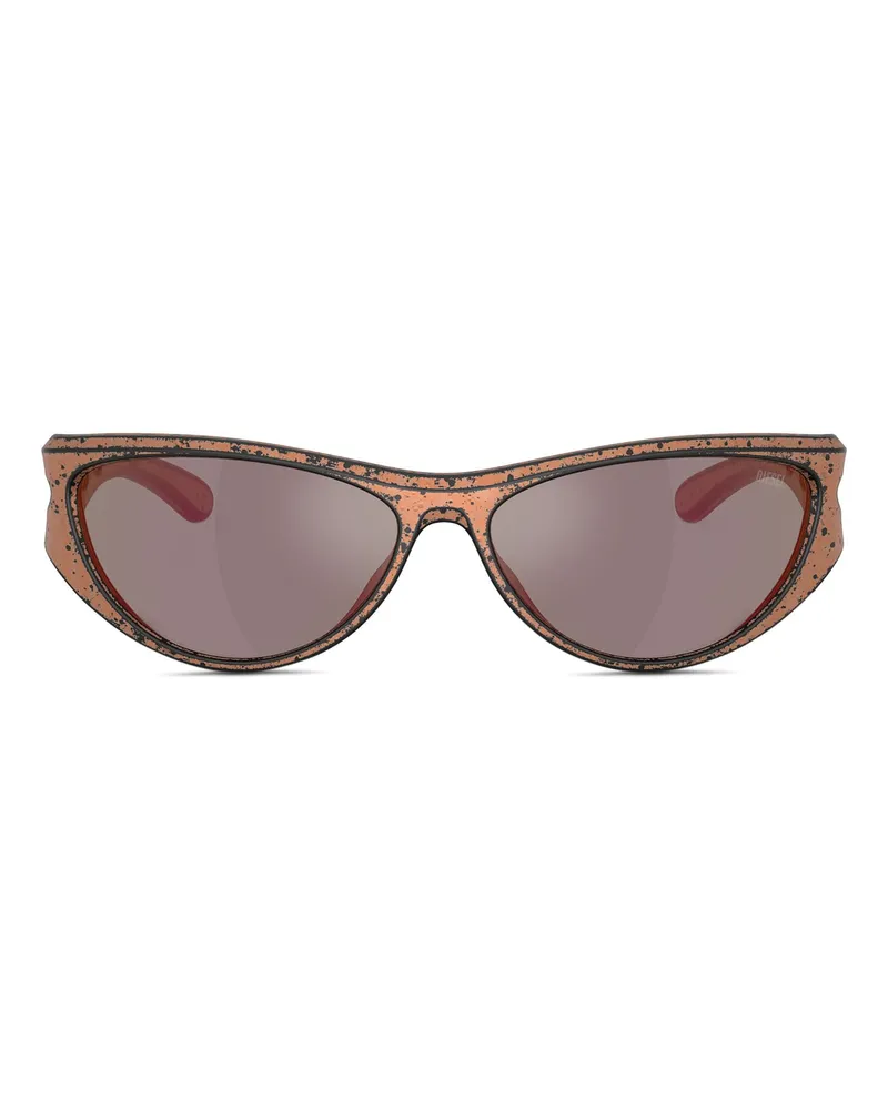 Diesel Cateye-Sonnenbrillen - Sonnenbrille - Unisex - Braun Braun